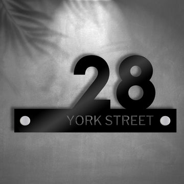Custom Floating Modern Acrylic House Number, Street Name Home Address, Landscape Mailbox/ Letterbox/ Room Sign, Door Plaque, Personalised Wall Plate, Business Logo Signage for Office, Company, Apartment, Hotel/ House Warming's Gift
