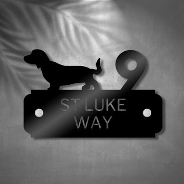 Custom Made Floating Modern Acrylic Pet House Number, Palm Coastal Street Name Home Address, Mailbox/ Letterbox/ Room/ Door Sign, Dog/ Cat Plaque, Personalised Wall Plate, Business Logo Signage for Office, Company, Apartment, Hotel/ House Warming's Gift